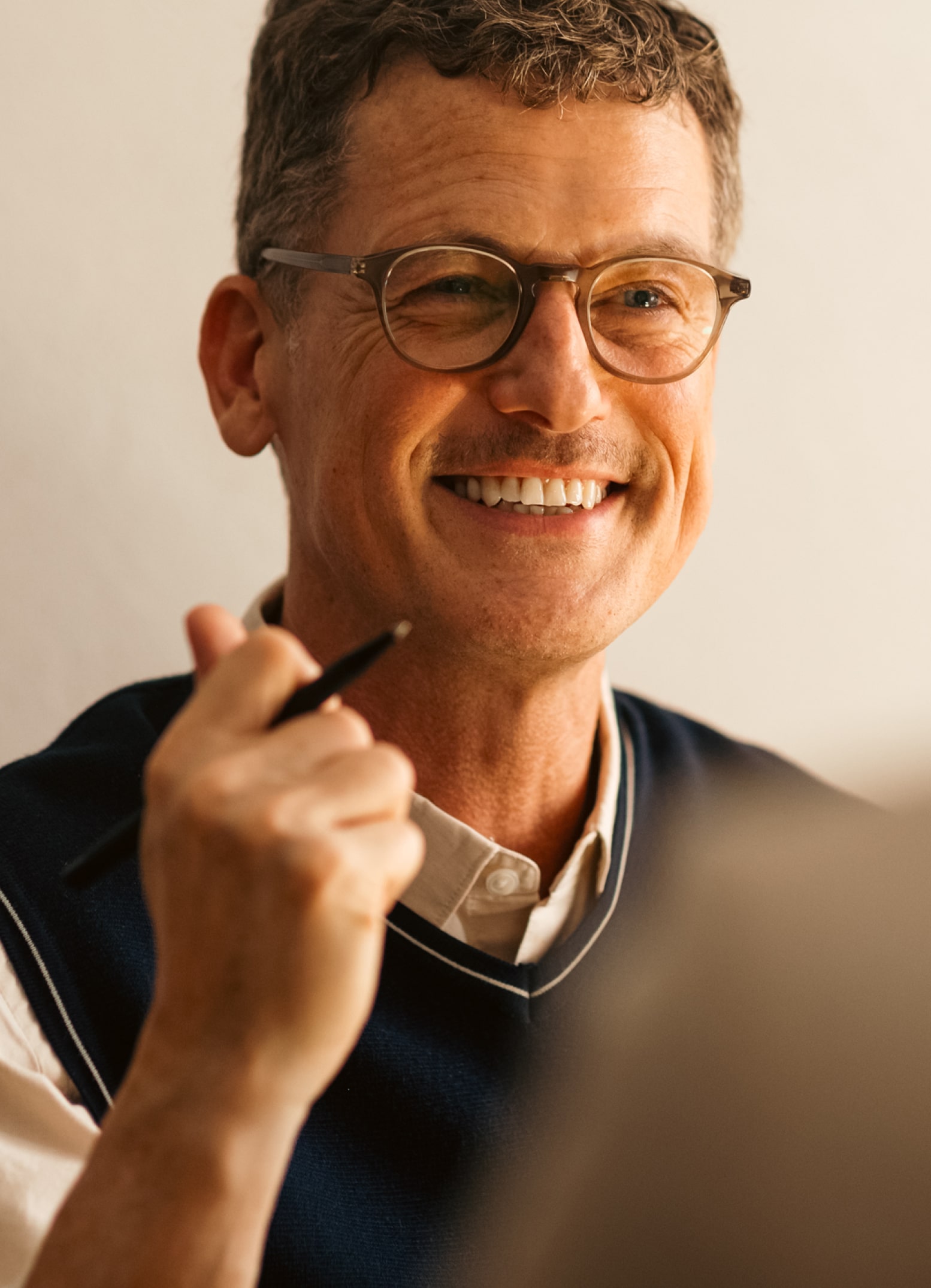 A smiling Playwise counselor in Florida providing professional guidance for gambling recovery.